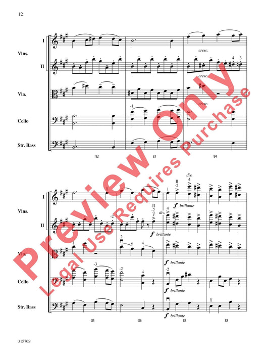 Sonata in A Major (Mvt. 4) 法朗克賽札爾 奏鳴曲 總譜 | 小雅音樂 Hsiaoya Music