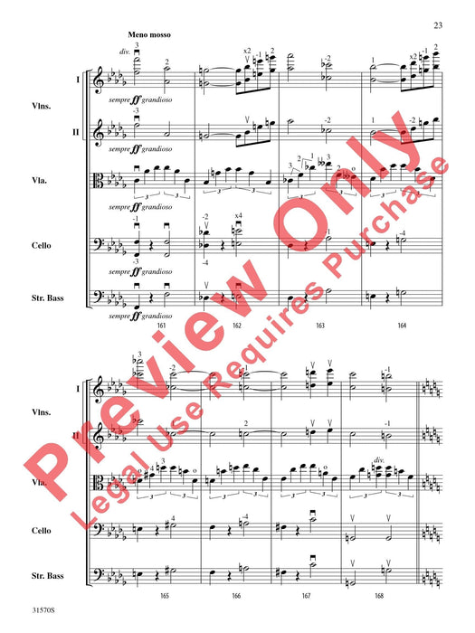 Sonata in A Major (Mvt. 4) 法朗克賽札爾 奏鳴曲 總譜 | 小雅音樂 Hsiaoya Music