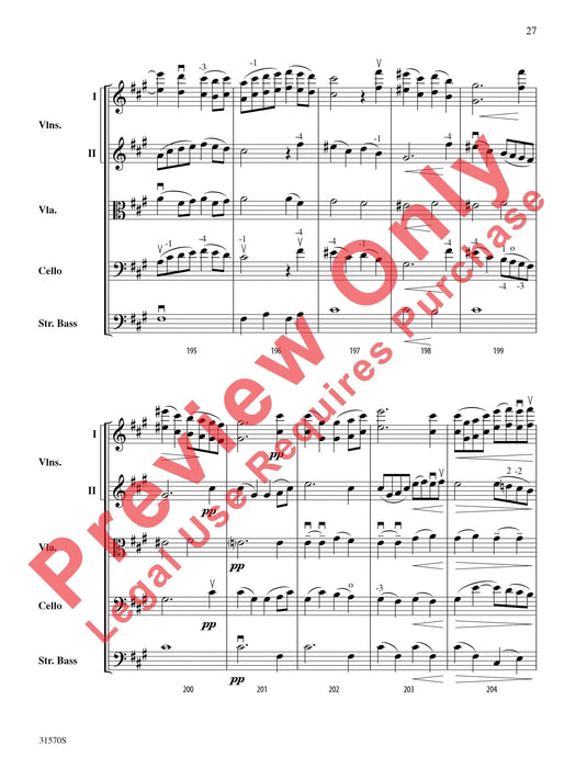 Sonata in A Major (Mvt. 4) 法朗克賽札爾 奏鳴曲 總譜 | 小雅音樂 Hsiaoya Music