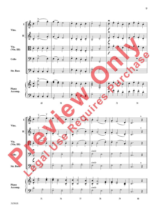 Rondo Presto (from String Quartet K. 157) 莫札特 迴旋曲 弦樂四重奏 總譜 | 小雅音樂 Hsiaoya Music