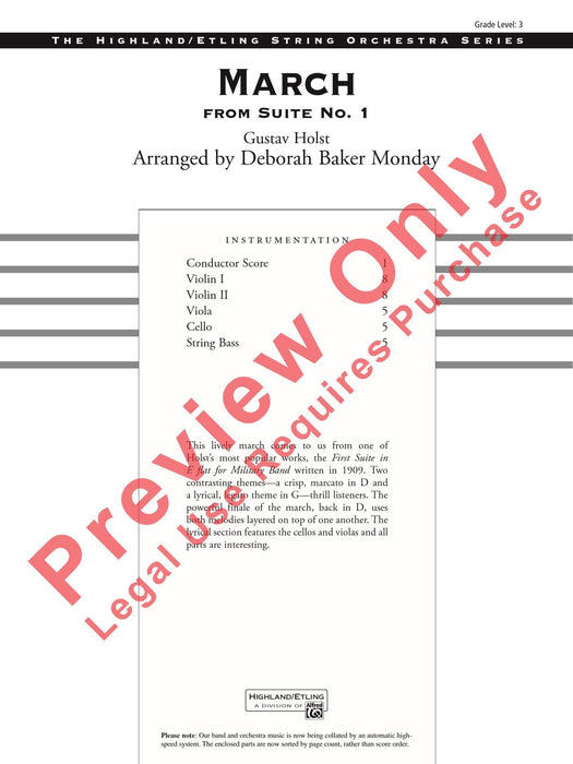 March from Suite No. 1 霍爾斯特,古斯塔夫 進行曲 組曲 | 小雅音樂 Hsiaoya Music
