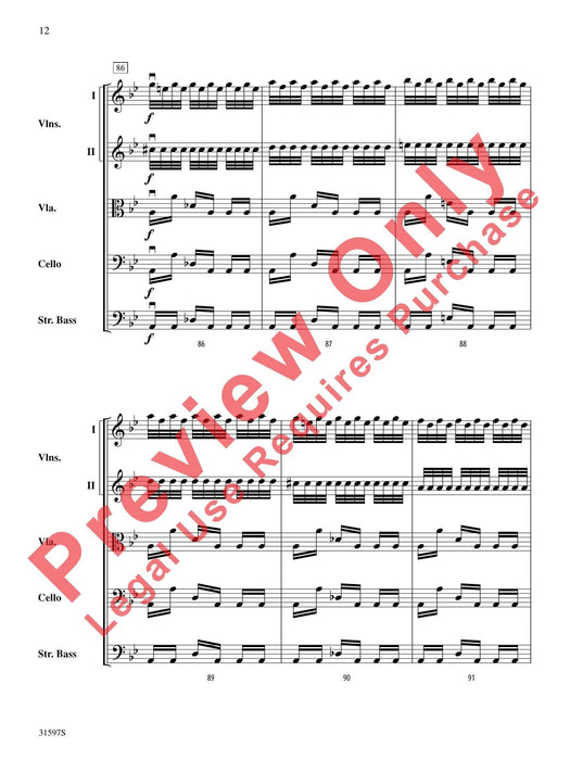 Summer from The Four Seasons First Movement 韋瓦第 四季樂章 總譜 | 小雅音樂 Hsiaoya Music