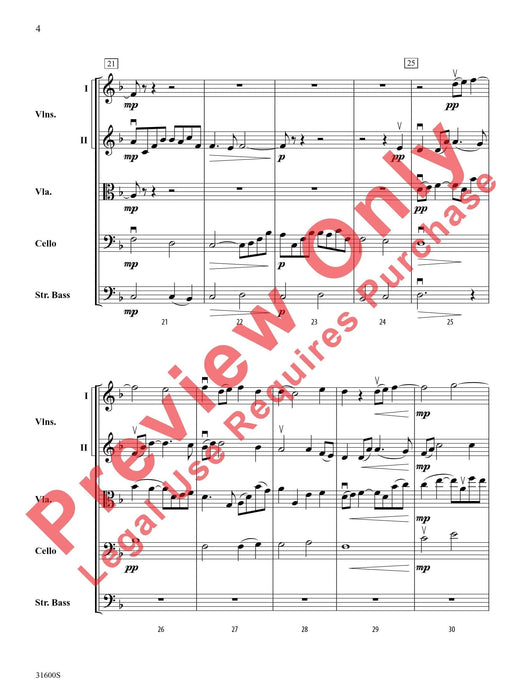 A Hero's Welcome Pavane for String Orchestra 帕凡 弦樂團 總譜 | 小雅音樂 Hsiaoya Music