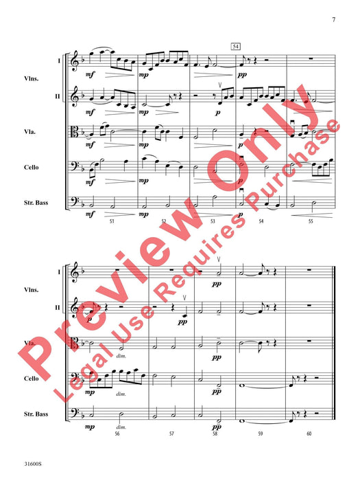 A Hero's Welcome Pavane for String Orchestra 帕凡 弦樂團 總譜 | 小雅音樂 Hsiaoya Music