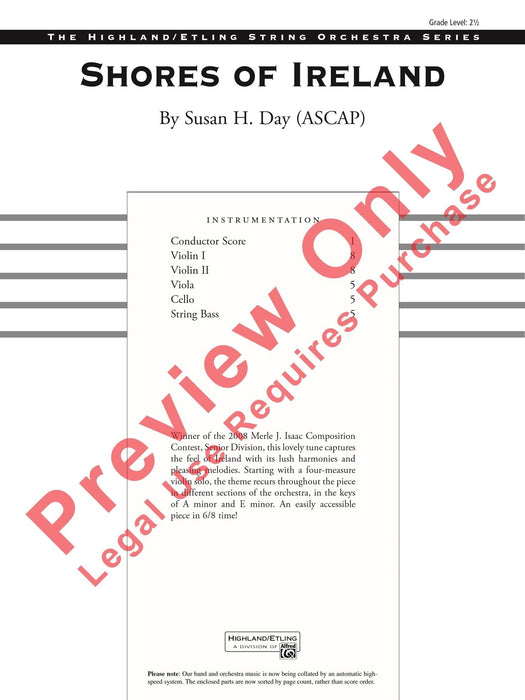 Shores of Ireland 總譜 | 小雅音樂 Hsiaoya Music