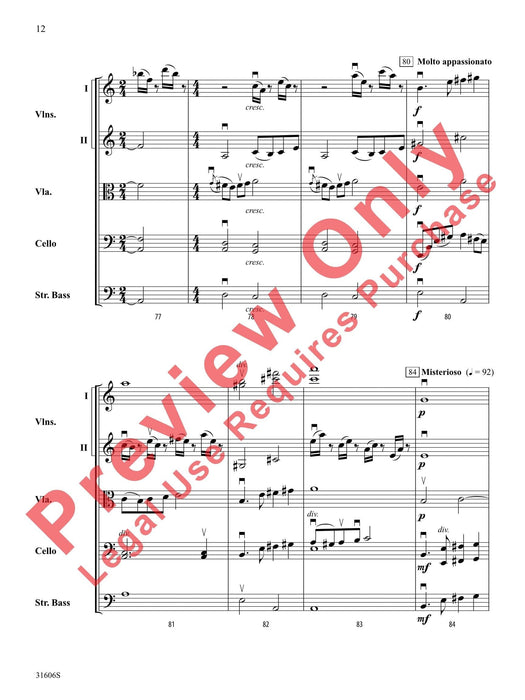 Legend of Sleepy Hollow 傳奇曲 總譜 | 小雅音樂 Hsiaoya Music