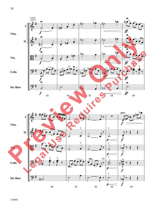 Legend of Sleepy Hollow 傳奇曲 總譜 | 小雅音樂 Hsiaoya Music