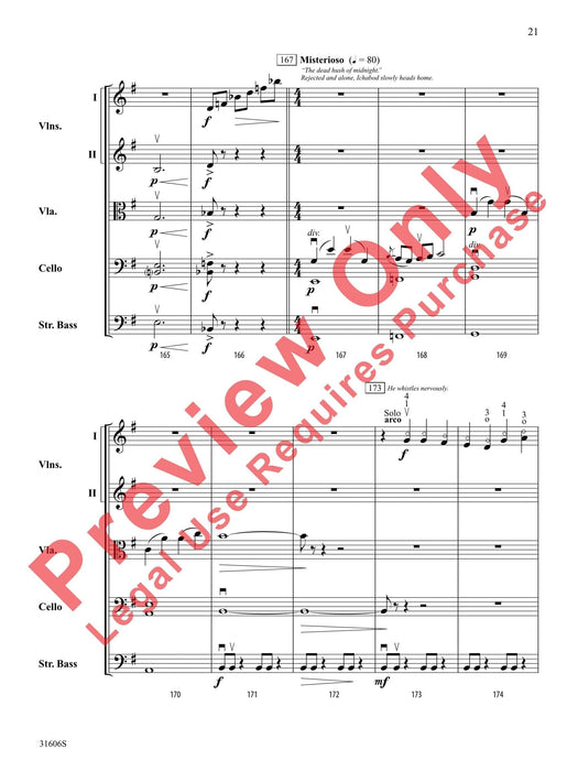 Legend of Sleepy Hollow 傳奇曲 總譜 | 小雅音樂 Hsiaoya Music