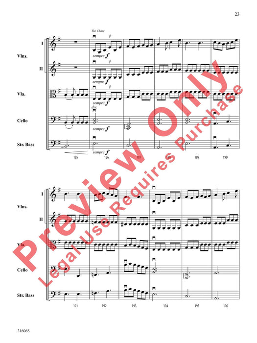 Legend of Sleepy Hollow 傳奇曲 總譜 | 小雅音樂 Hsiaoya Music