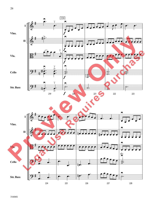 Legend of Sleepy Hollow 傳奇曲 總譜 | 小雅音樂 Hsiaoya Music