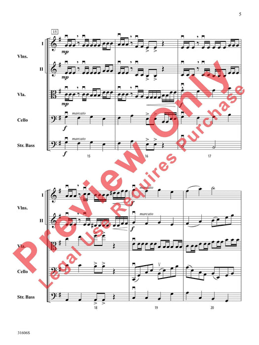 Legend of Sleepy Hollow 傳奇曲 總譜 | 小雅音樂 Hsiaoya Music