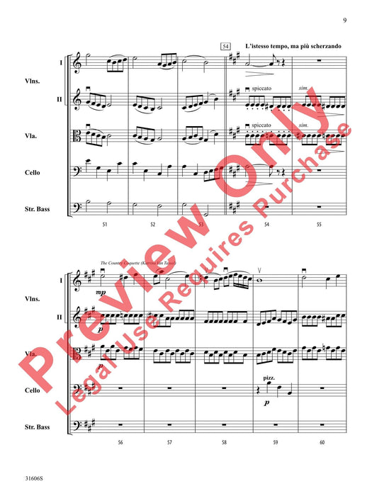 Legend of Sleepy Hollow 傳奇曲 總譜 | 小雅音樂 Hsiaoya Music