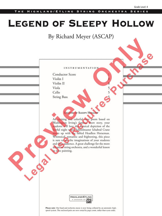 Legend of Sleepy Hollow 傳奇曲 | 小雅音樂 Hsiaoya Music