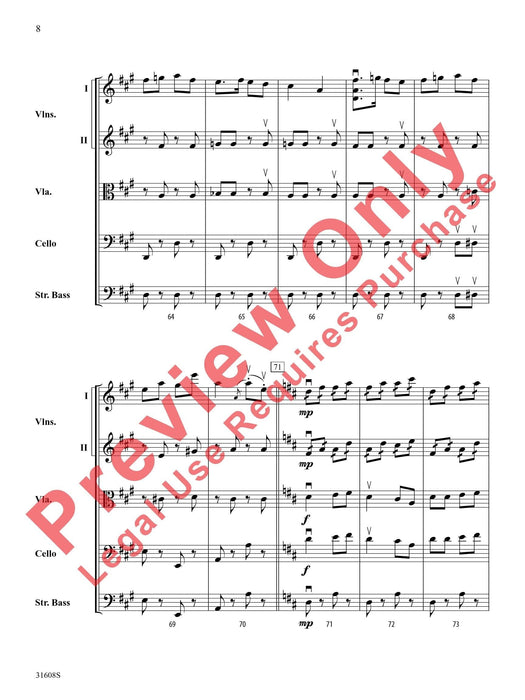 Souvenir d'Amerique Variations on Yankee Doodle 維歐當 詠唱調 總譜 | 小雅音樂 Hsiaoya Music