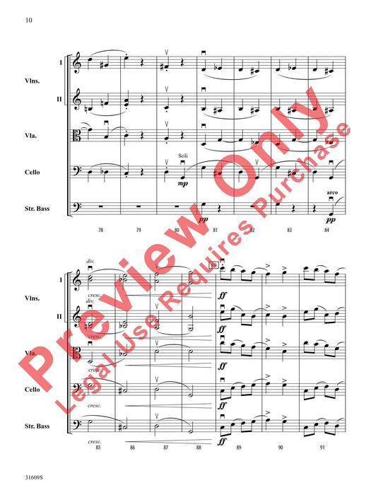 Allegro Giocoso (From Symphony No. 4) 布拉姆斯 快板 交響曲 總譜 | 小雅音樂 Hsiaoya Music