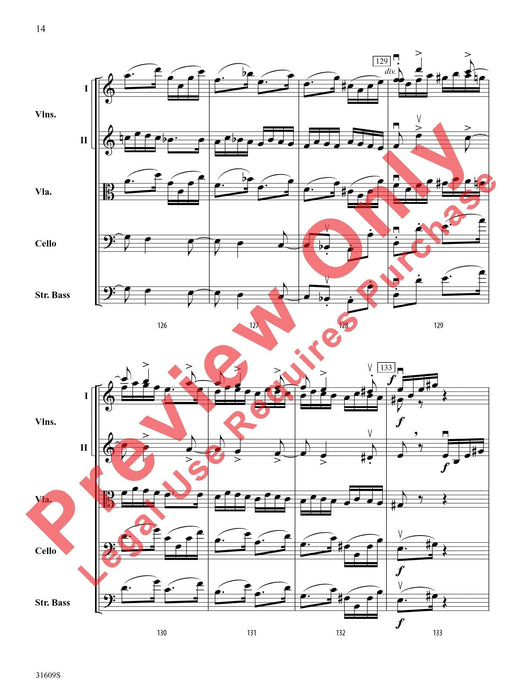Allegro Giocoso (From Symphony No. 4) 布拉姆斯 快板 交響曲 總譜 | 小雅音樂 Hsiaoya Music