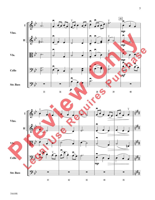 Elegy for String Orchestra 悲歌 弦樂團 總譜 | 小雅音樂 Hsiaoya Music