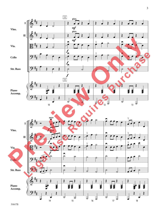 American Fiddle Medley Featuring: Cripple Creek / Boil Them Cabbage Down / Old Joe Clark / Soldier's Joy 提琴組合曲 總譜 | 小雅音樂 Hsiaoya Music