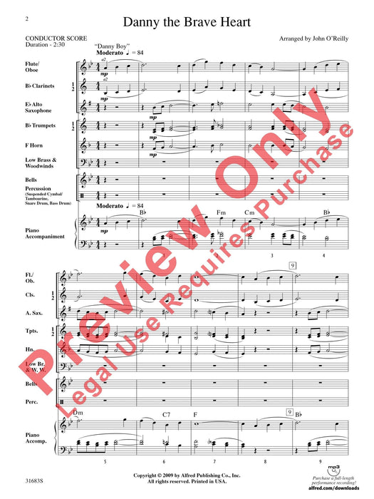 Danny the Brave Heart 總譜 | 小雅音樂 Hsiaoya Music