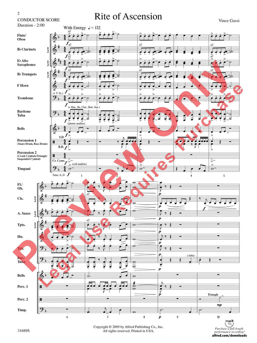 Rite of Ascension 總譜 | 小雅音樂 Hsiaoya Music