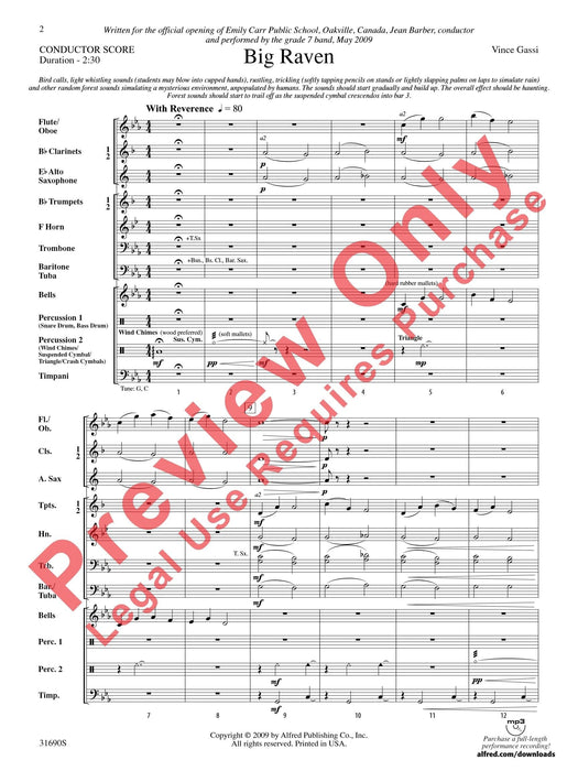 Big Raven 總譜 | 小雅音樂 Hsiaoya Music