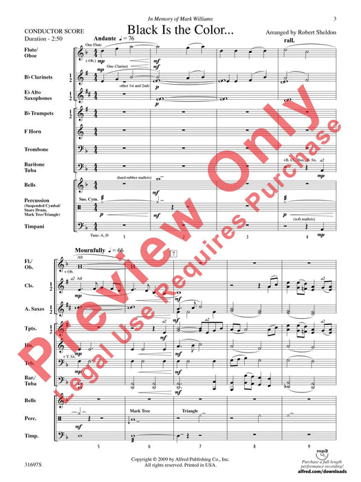 Black Is the Color... 總譜 | 小雅音樂 Hsiaoya Music