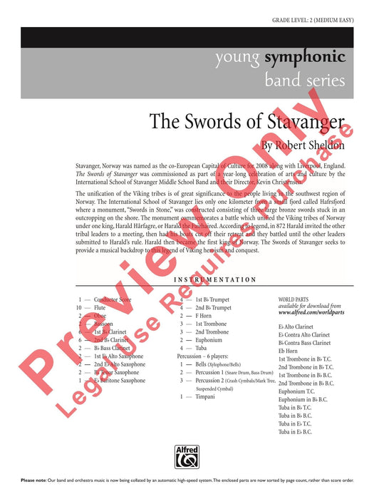 The Swords of Stavanger 總譜 | 小雅音樂 Hsiaoya Music