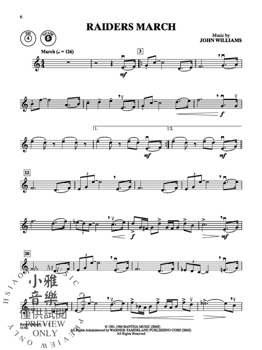 Indiana Jones and the Kingdom of the Crystal Skull Instrumental Solos for Strings 獨奏 弦樂 | 小雅音樂 Hsiaoya Music