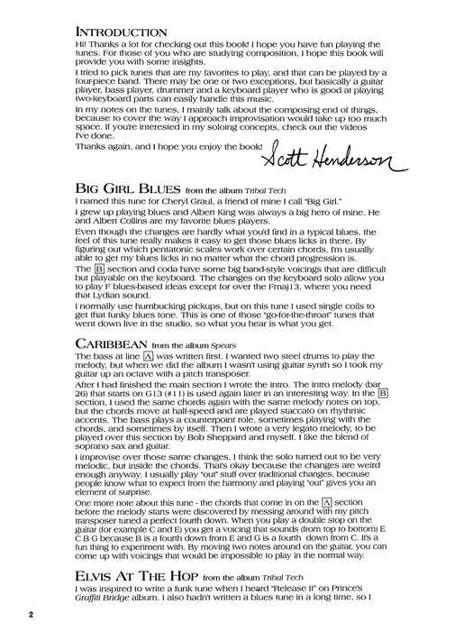 The Scott Henderson Guitar Book 吉他 | 小雅音樂 Hsiaoya Music