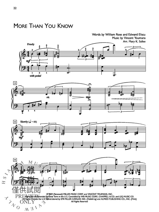 Popular Performer: 1920s and 1930s Love Songs The Best Romantic Standards | 小雅音樂 Hsiaoya Music