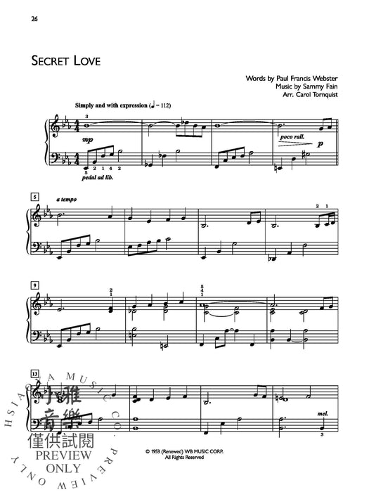 Popular Performer: 1940s and 1950s Love Songs The Best Romantic Classics | 小雅音樂 Hsiaoya Music