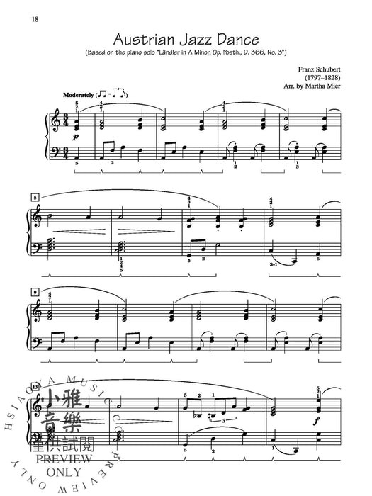 Classical Jazz, Rags & Blues, Book 3 10 Classical Melodies Arranged in Jazz Styles for Intermediate to Late Intermediate Pianists 古典 藍調 古典 爵士音樂 | 小雅音樂 Hsiaoya Music