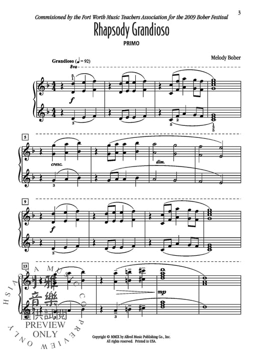 Rhapsody Grandioso 狂想曲 | 小雅音樂 Hsiaoya Music