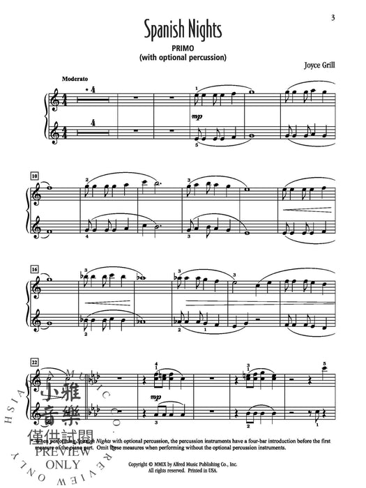 Spanish Nights | 小雅音樂 Hsiaoya Music