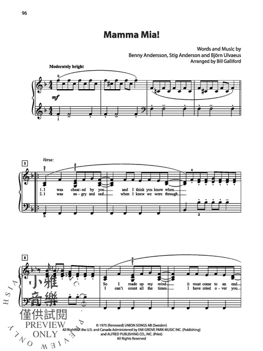 Broadway's Best Collection 50 Selections from Favorite Musicals | 小雅音樂 Hsiaoya Music