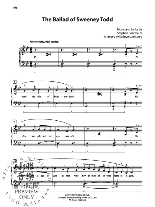 Broadway's Best Collection 50 Selections from Favorite Musicals | 小雅音樂 Hsiaoya Music