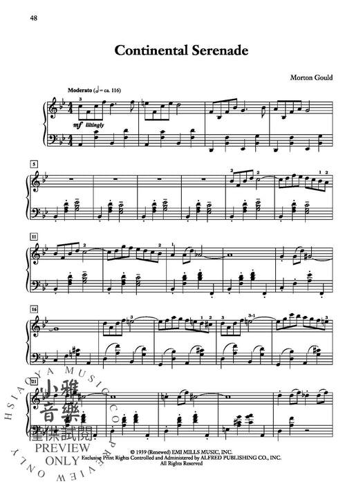 Morton Gould at the Piano 鋼琴 | 小雅音樂 Hsiaoya Music