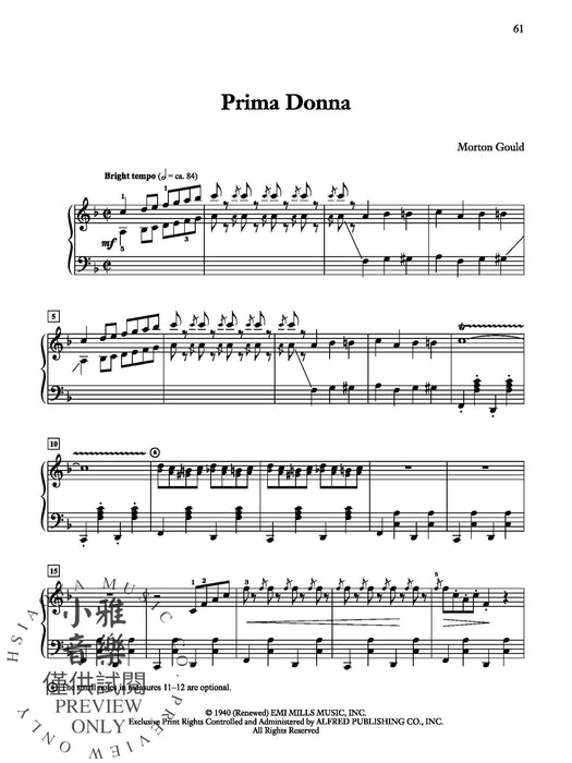 Morton Gould at the Piano 鋼琴 | 小雅音樂 Hsiaoya Music