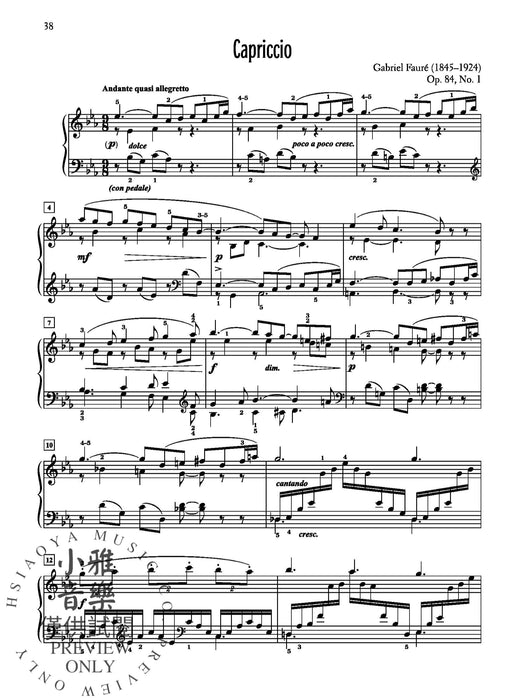 Audition Repertoire for the Advancing Pianist, Book 1 Two Stylistically Balanced and Technically Diverse Programs | 小雅音樂 Hsiaoya Music