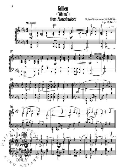 Audition Repertoire for the Advancing Pianist, Book 2 Two Stylistically Balanced and Technically Diverse Programs | 小雅音樂 Hsiaoya Music