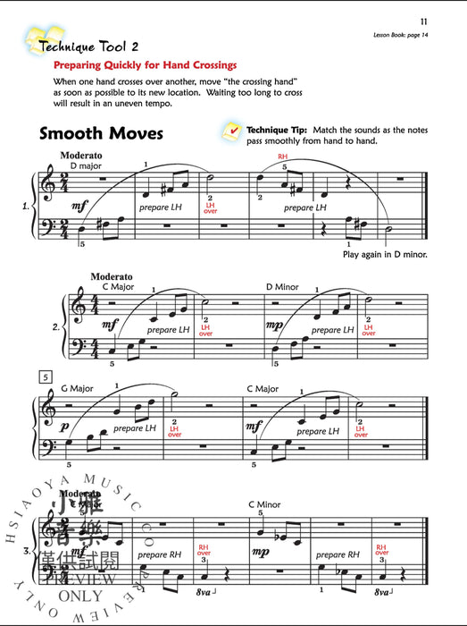 Premier Piano Course, Technique 2B 鋼琴 | 小雅音樂 Hsiaoya Music