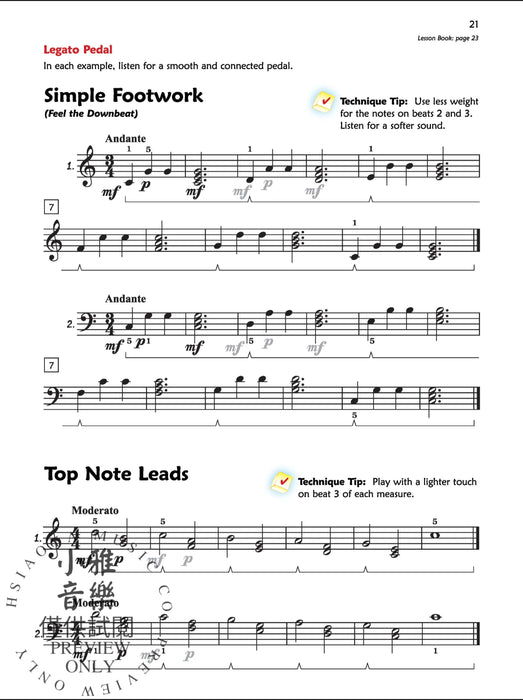 Premier Piano Course, Technique 2B 鋼琴 | 小雅音樂 Hsiaoya Music