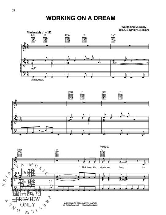 Bruce Springsteen: Working on a Dream | 小雅音樂 Hsiaoya Music