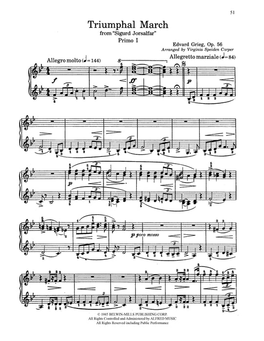 7 Classical Favorites Arranged for Two Pianos, Eight Hands Selections by Brahms, Elgar, Grieg, Handel, Haydn, Mozart, and Purcell Arranged for Intermediate Piano 古典 鋼琴 | 小雅音樂 Hsiaoya Music