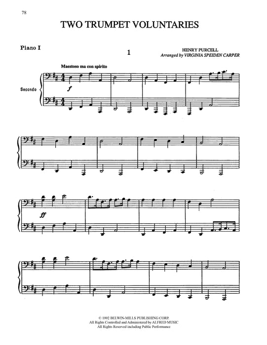 7 Classical Favorites Arranged for Two Pianos, Eight Hands Selections by Brahms, Elgar, Grieg, Handel, Haydn, Mozart, and Purcell Arranged for Intermediate Piano 古典 鋼琴 | 小雅音樂 Hsiaoya Music