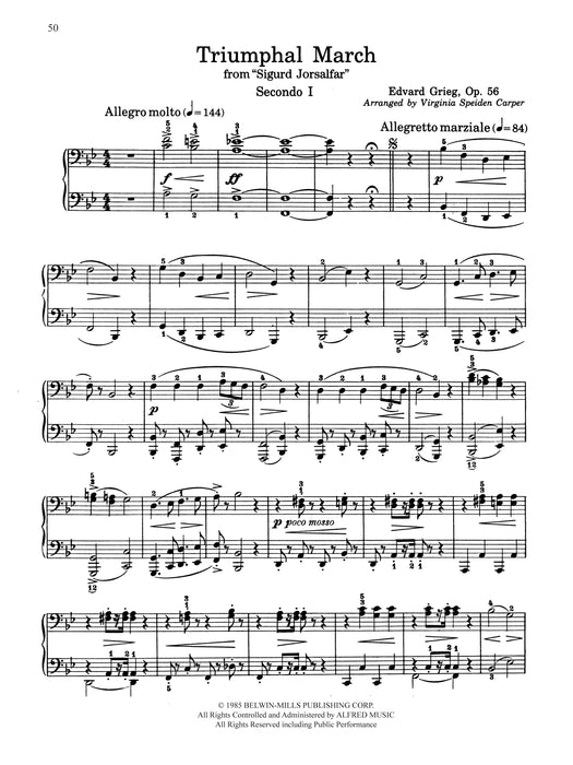 7 Classical Favorites Arranged for Two Pianos, Eight Hands Selections by Brahms, Elgar, Grieg, Handel, Haydn, Mozart, and Purcell Arranged for Intermediate Piano 古典 鋼琴 | 小雅音樂 Hsiaoya Music