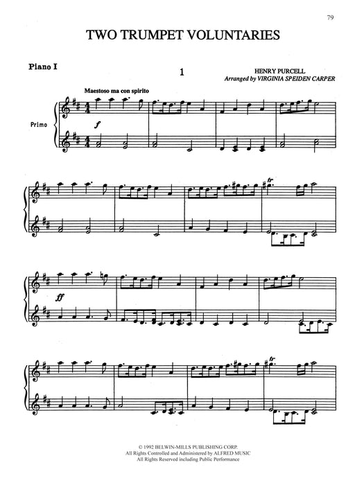 7 Classical Favorites Arranged for Two Pianos, Eight Hands Selections by Brahms, Elgar, Grieg, Handel, Haydn, Mozart, and Purcell Arranged for Intermediate Piano 古典 鋼琴 | 小雅音樂 Hsiaoya Music