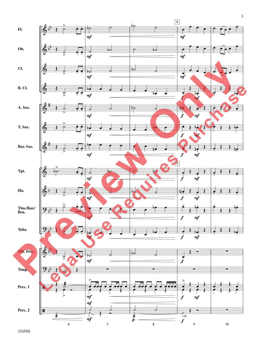 Ovation A Celebration for Band 總譜 | 小雅音樂 Hsiaoya Music