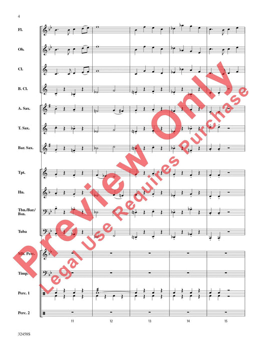 Ovation A Celebration for Band 總譜 | 小雅音樂 Hsiaoya Music