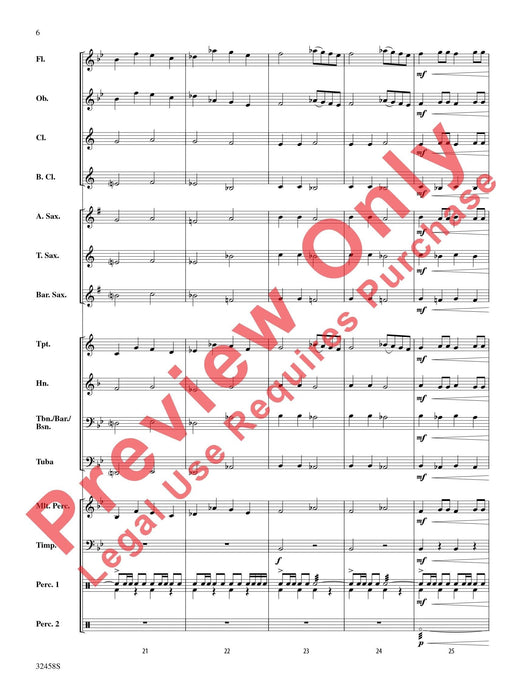 Ovation A Celebration for Band 總譜 | 小雅音樂 Hsiaoya Music